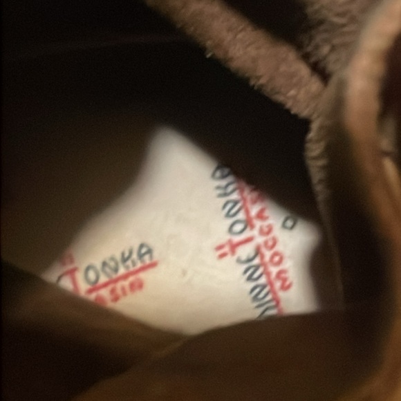 Minnetonka VTG suede moccasins - Picture 5 of 8